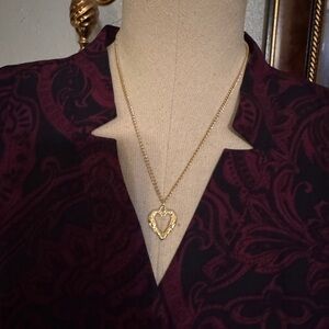 💕Gold Heart Pendant Necklace
